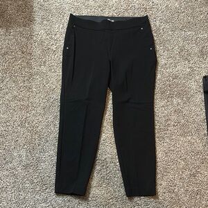 Maurices Black Slim-Fit Pants